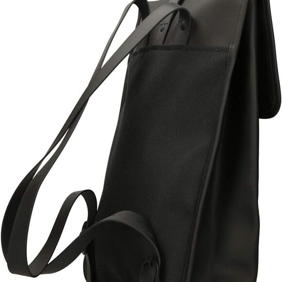NEW Rains Waterproof Rucksack RFID Minimalist Backpack Unisex NWT Black ⭐️⭐️⭐️⭐️